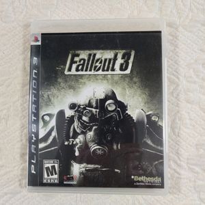 Fallout 3 (Sony PlayStation 3, 2008) Mature 17+ Rating